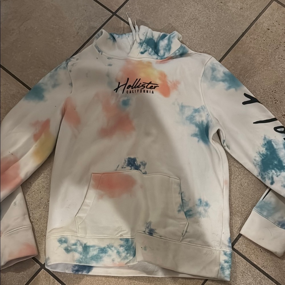 Hollister Multicolor Tie-Dye Sweatshirt